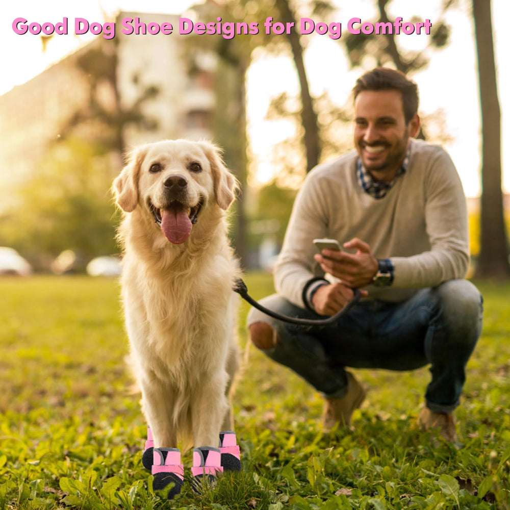 DOGOYS adjustable fit helps secure a comfortable paw wrap.