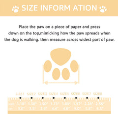 DOGOYS dog shoes beige rugged-sole image demonstrates non-slip protection on hot pavement.