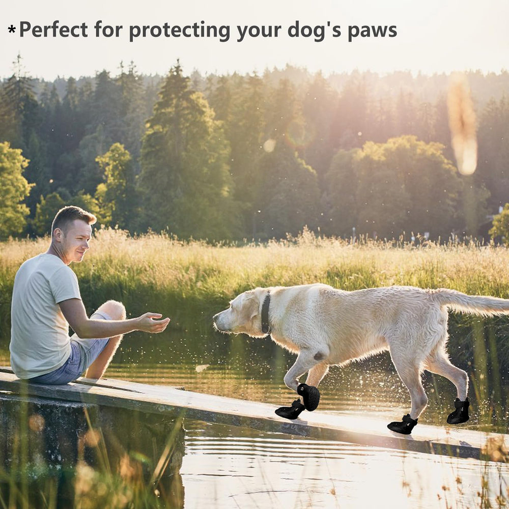 DOGOYS dog shoes easy-clean design simplifies post-adventure cleanup.