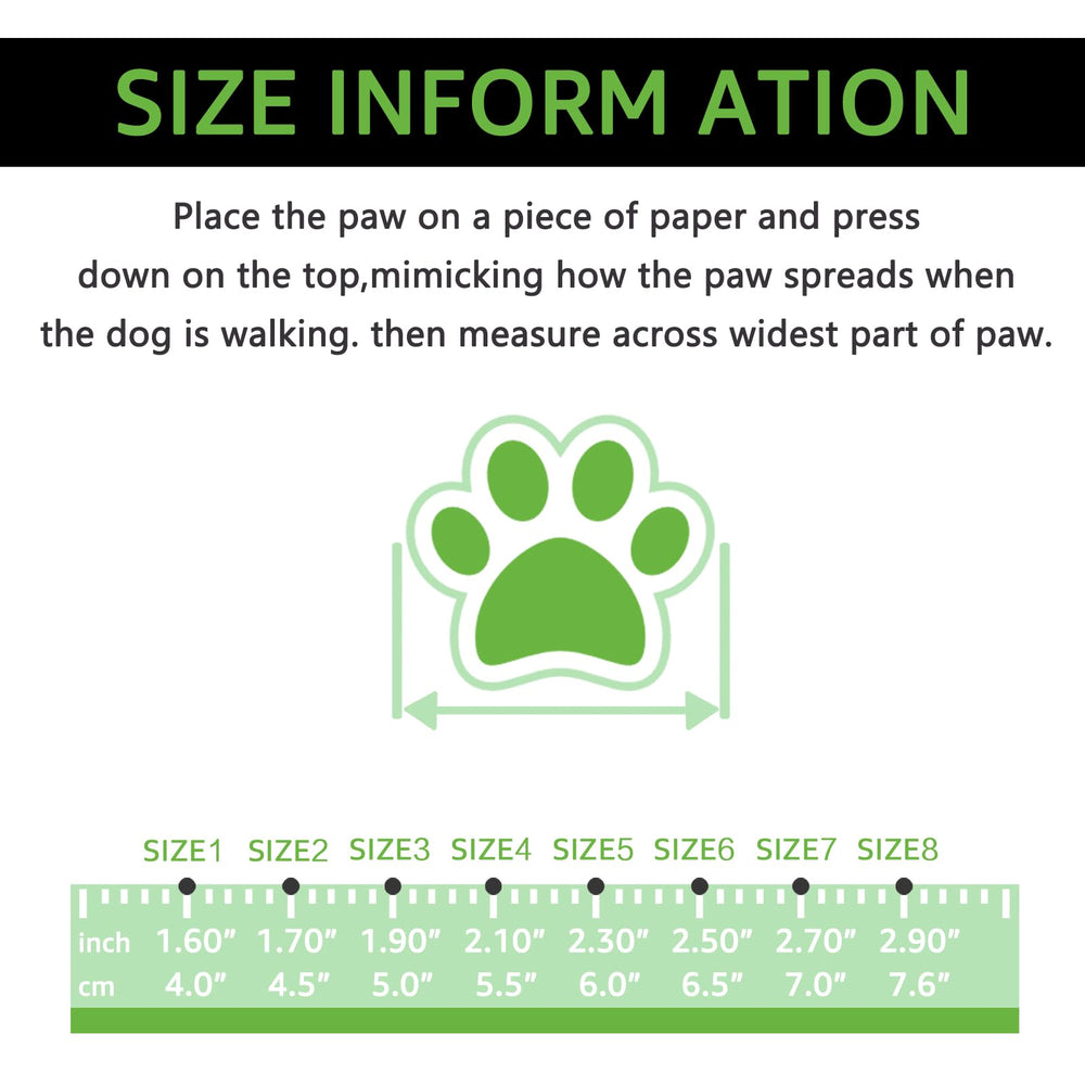DOGOYS outdoor dog boots in green showing strong grip on uneven terrain.