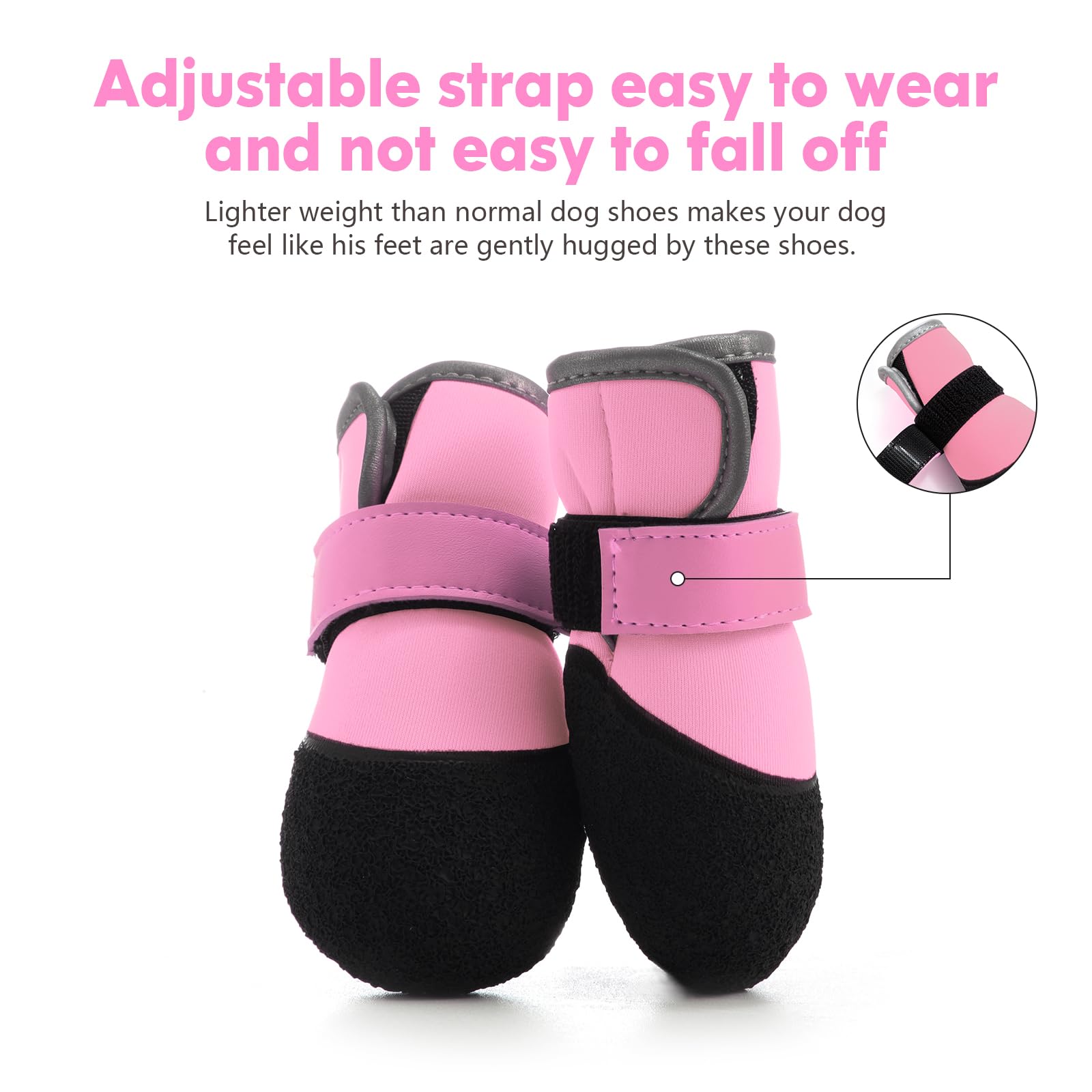 DOGOYS size guide inner-insole fit for medium to large dogs