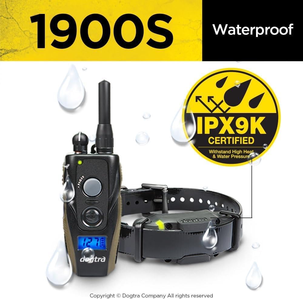 Dogtra 1900S offers Nick, Constant, and HPP pager options for signaling.