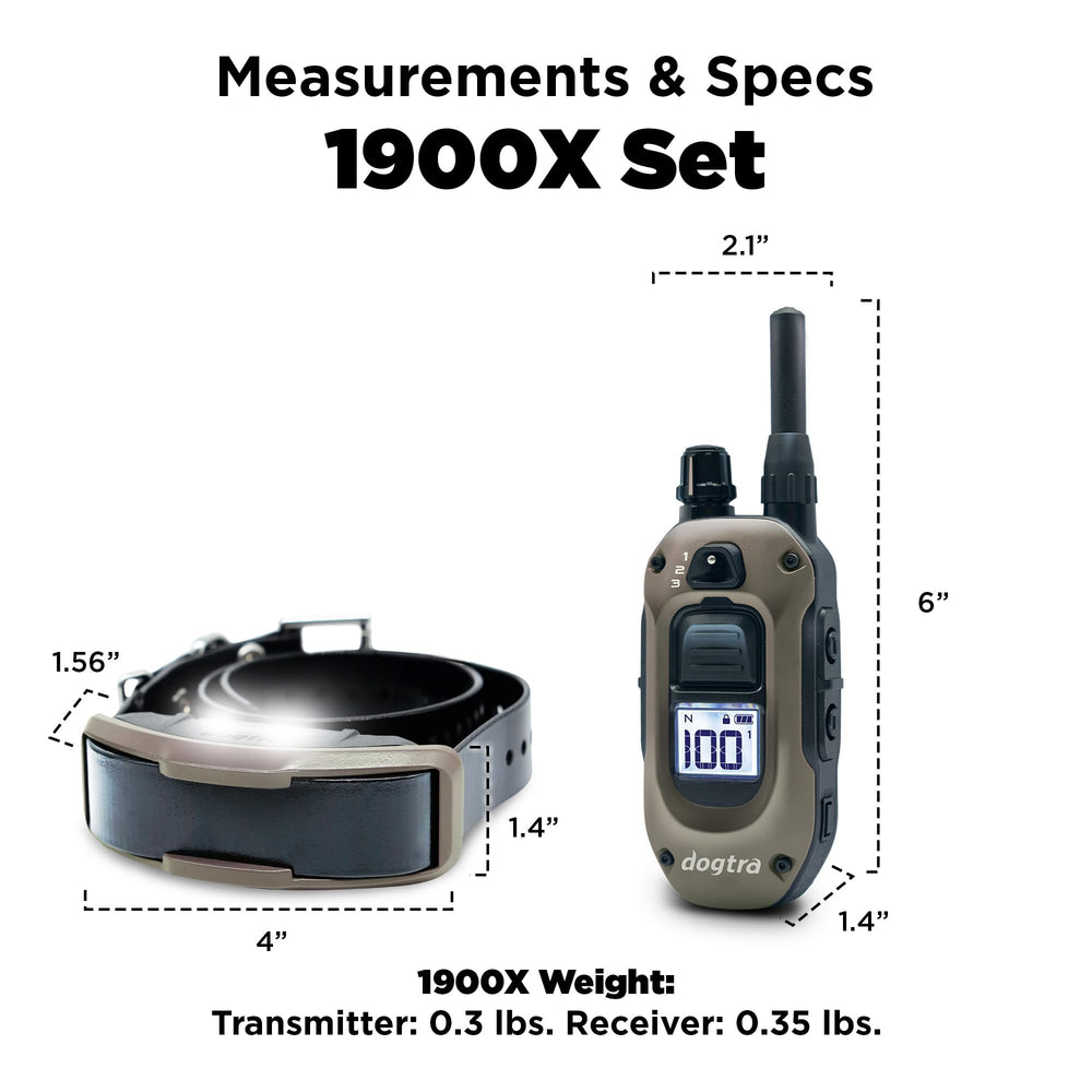 Dogtra 1900X off-leash training scenario demonstrates extended range possibilities