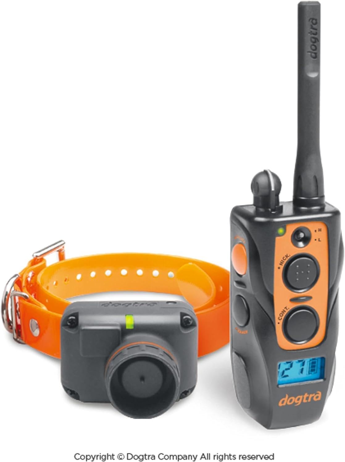 Dogtra 2700T&B IPX9K waterproof design for rugged outdoor use.