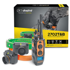Dogtra 2702T&B dual-receiver with beeper horn for locating hunting dogs.