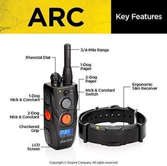 Dogtra ARC Slim showcased in wet conditions with IPX9K waterproof durability