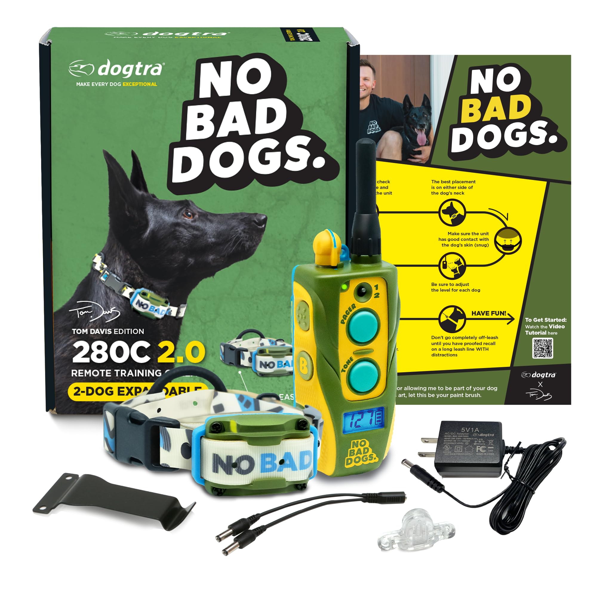 Dogtra No Bad Dogs trainers kit for approachable behavior shaping