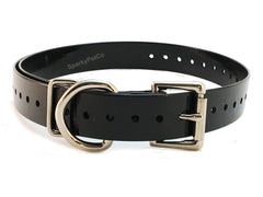 Dogtra strap black 3/4 inch wide for durable daily wear on large dogs.
