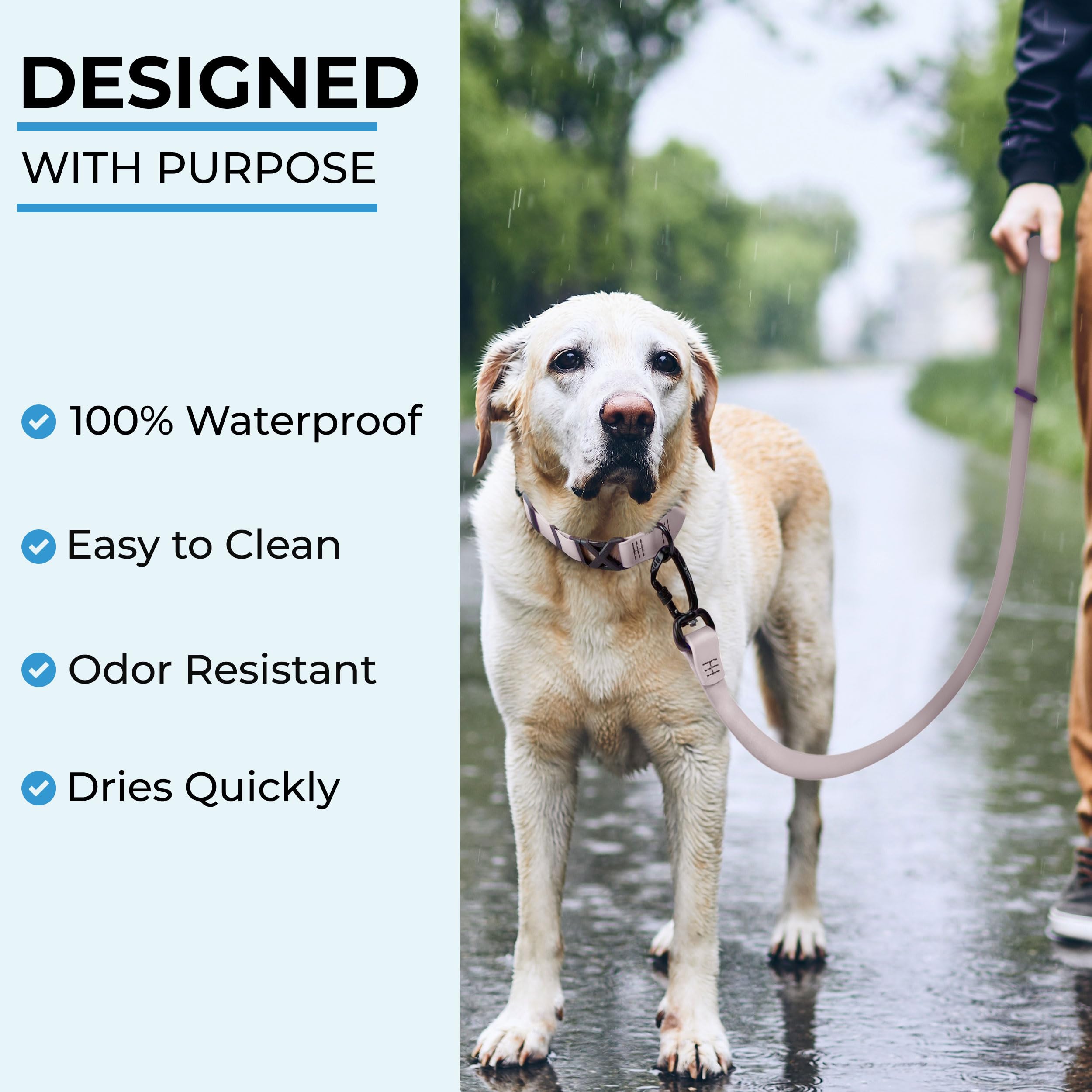 DogTraxs Made in USA craftsmanship delivers durable, artisan-built leash.