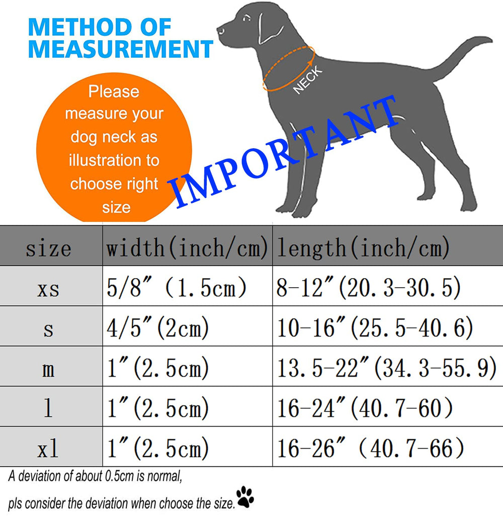 DOGWONG Easter collar includes D-ring and tag area for convenient tagging.