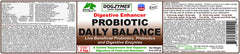 Dogzymes Probiotic Daily Balance measuring spoon showing the daily portion for gut support