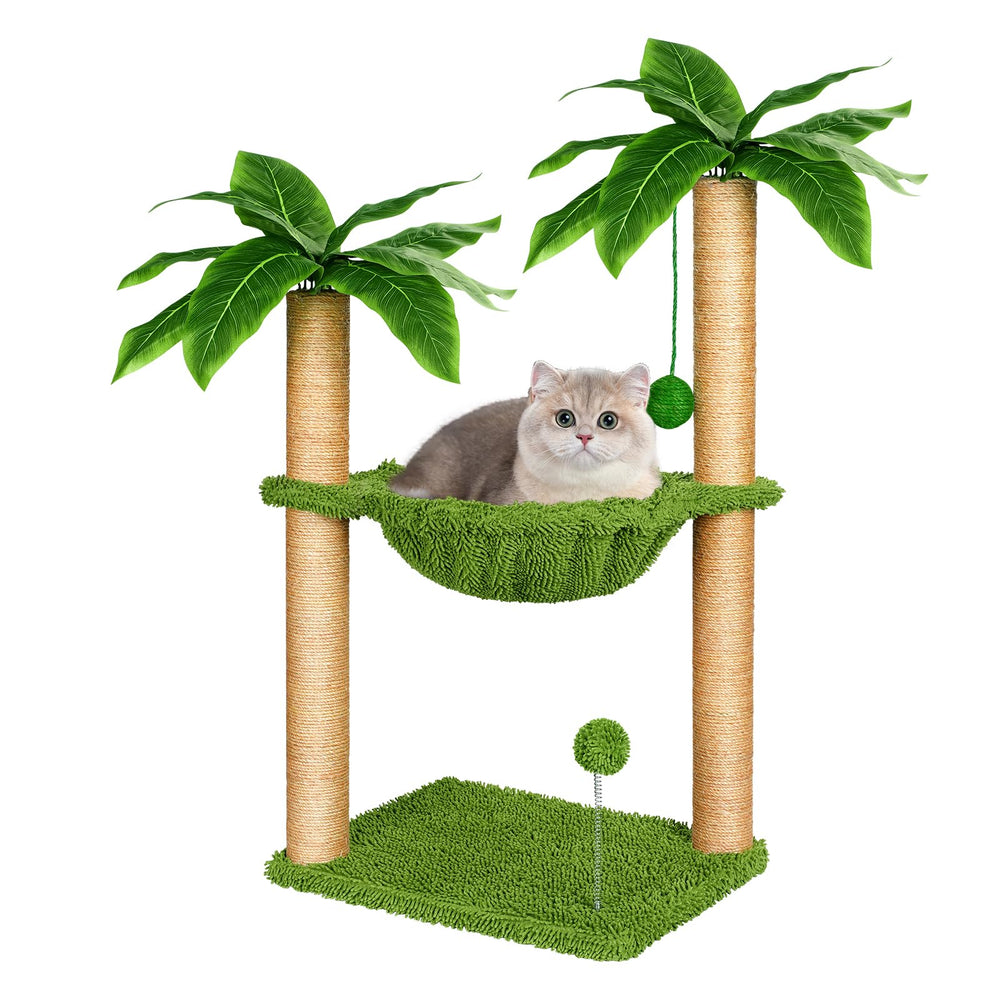 Dohump Cat Tree base - sturdy perch for safe lounging.
