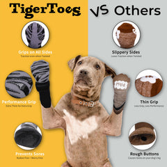 DOK TigerToes XXL senior-dog-traction highlights stability on smooth surfaces
