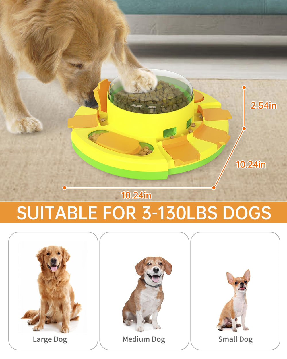 DollSheriffgoo dog puzzle Level 2 supervision promotes safe, controlled play.