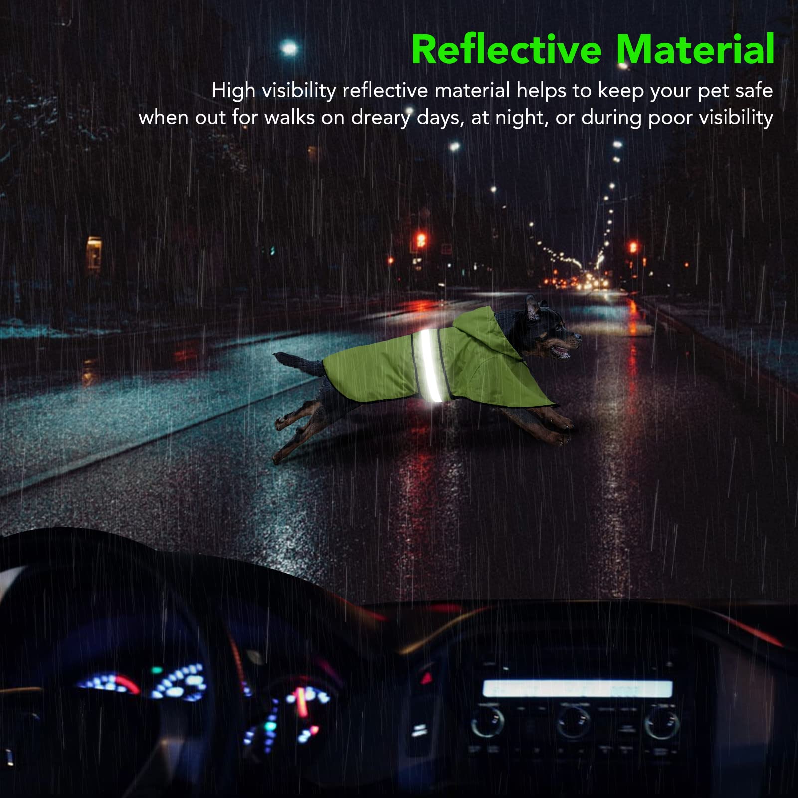 Domagiker packable rainponcho for easy packing and travel.