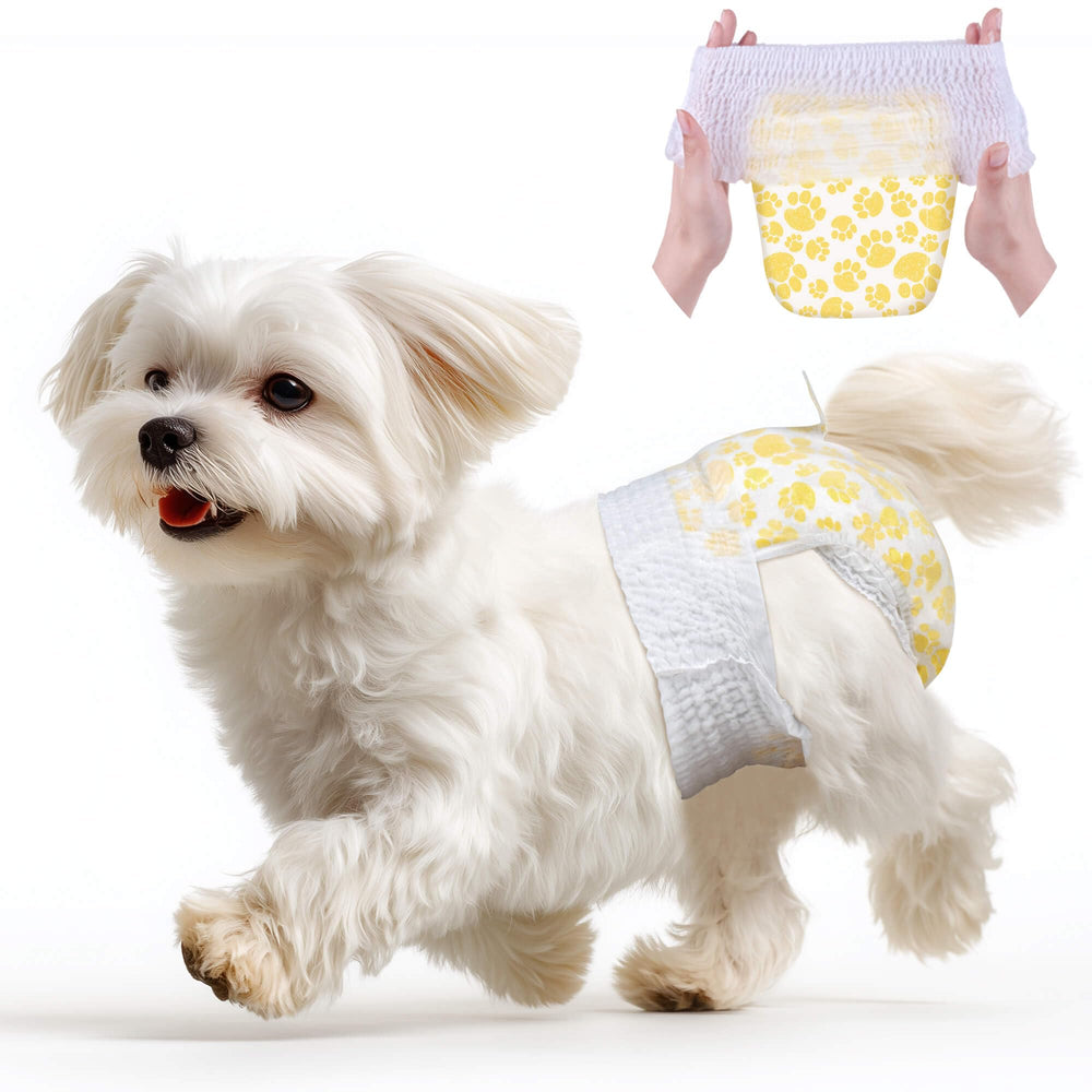 Dono dog diapers full-wrap pull-up show secure fit during play