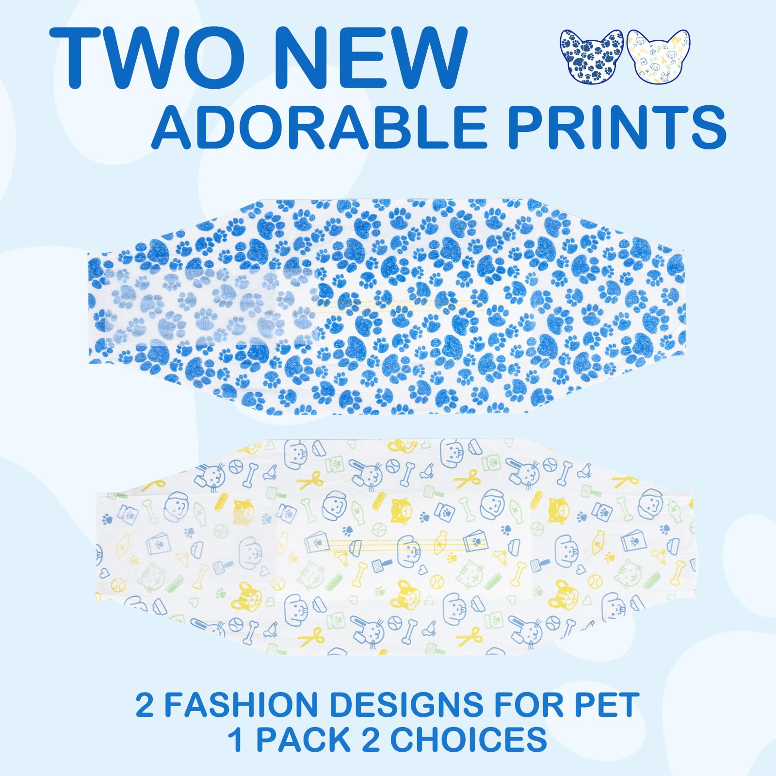 Dono dog diapers rapid-dry-core close-up highlights fast absorption and leak protection.