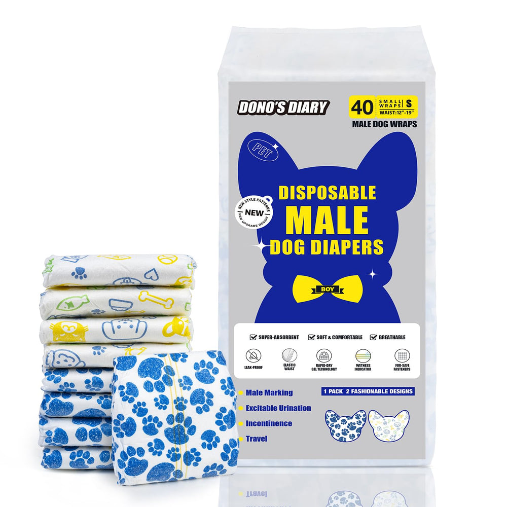 Dono Dog Diapers travel-friendly design supports clean excursions