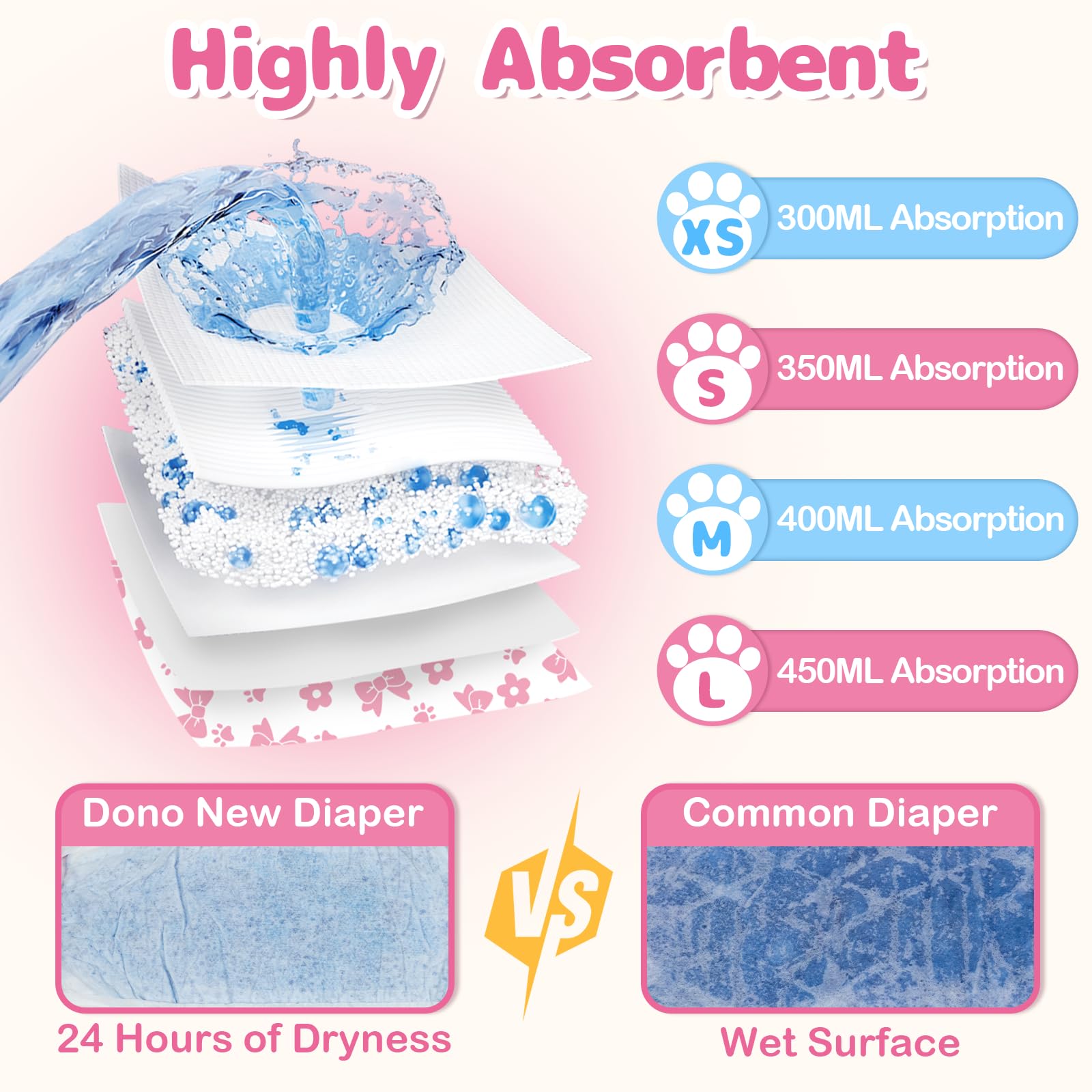 Dono diapers made from soft breathable materials for comfort and skin health.
