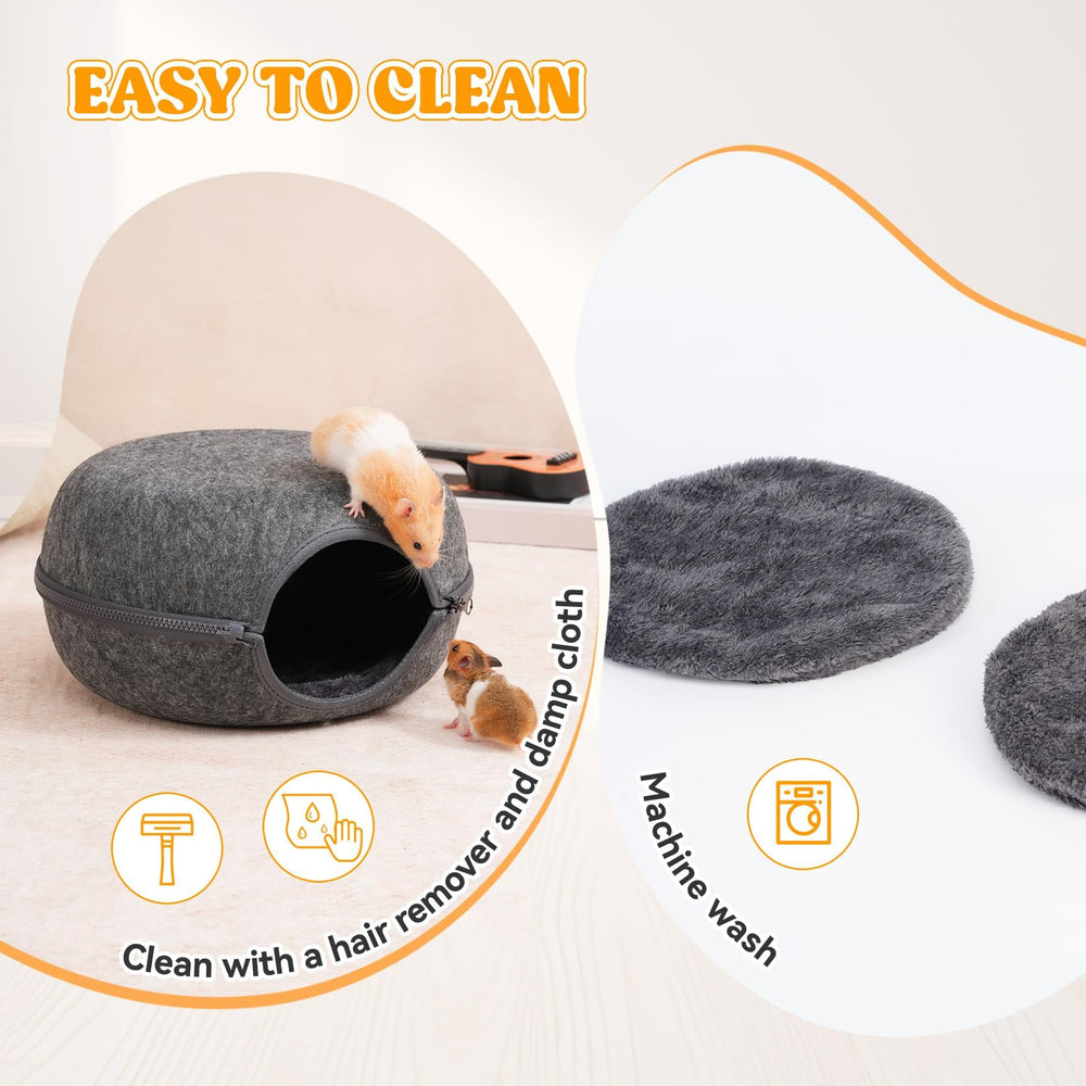 DOOKRON durable felt construction for long-lasting play and hideaway.