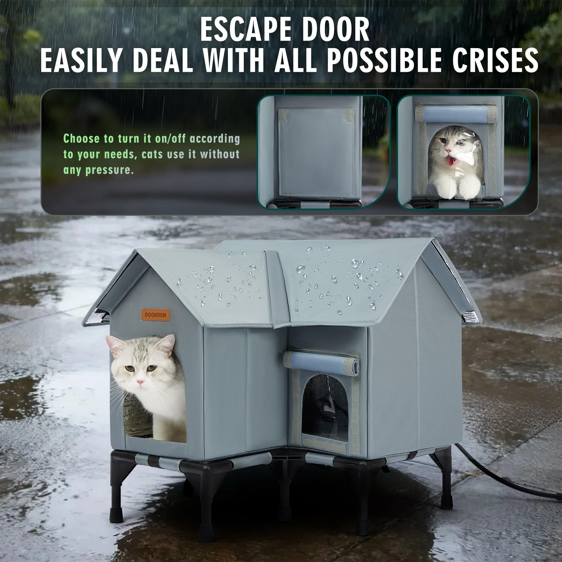 DOOKRON stable-base image showcases elevated design that resists ground moisture