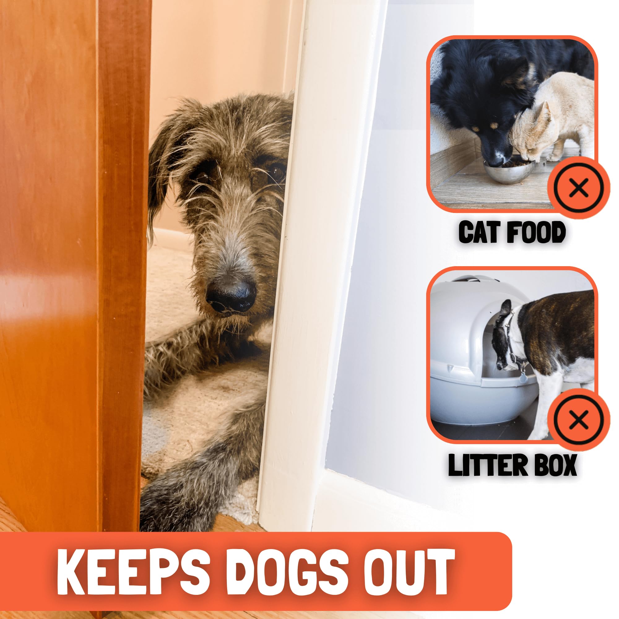 Door Buddy door-latch-holder-installation demonstrates a non-permanent, renter-friendly setup.
