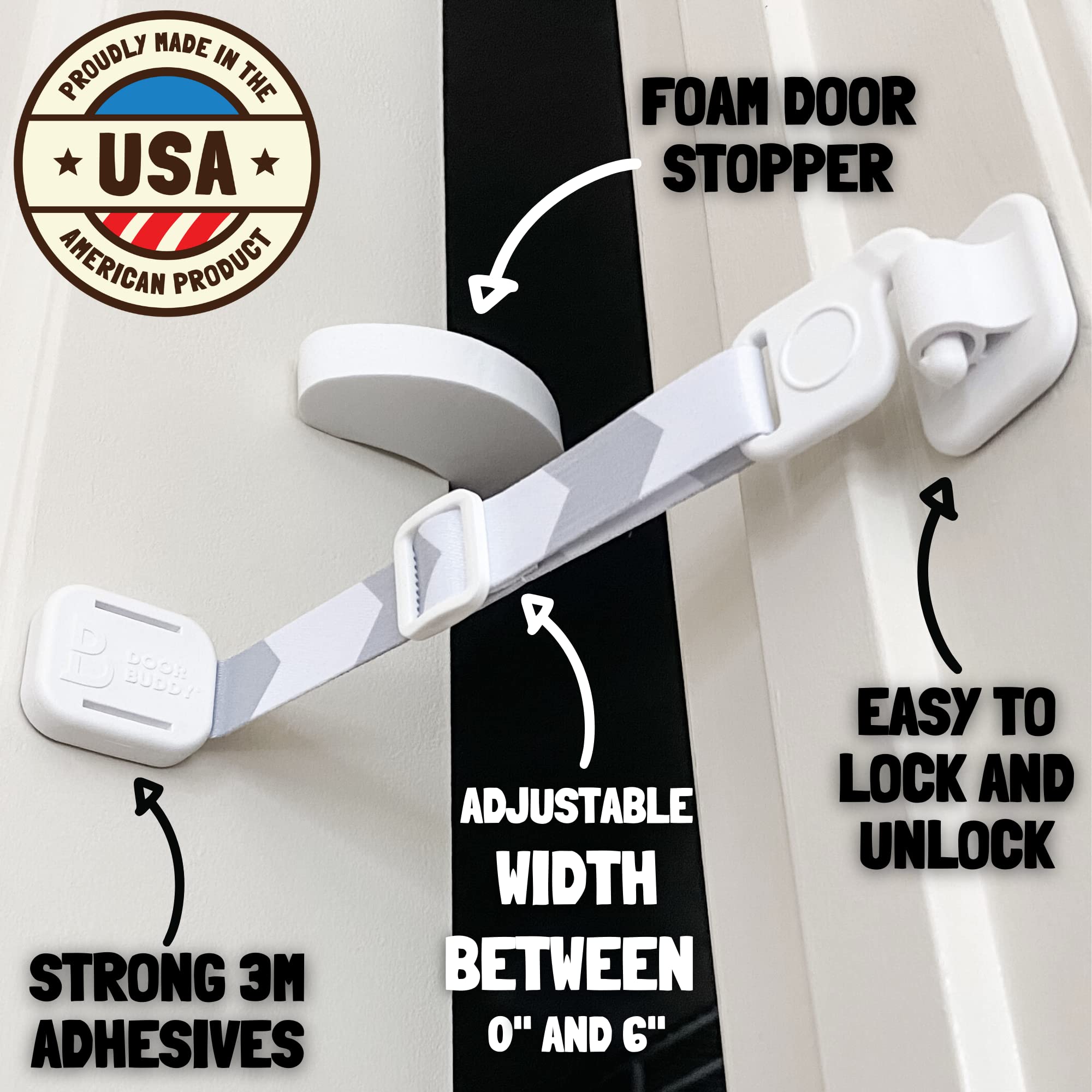 Door Buddy protects litter box area with dog-proof latch