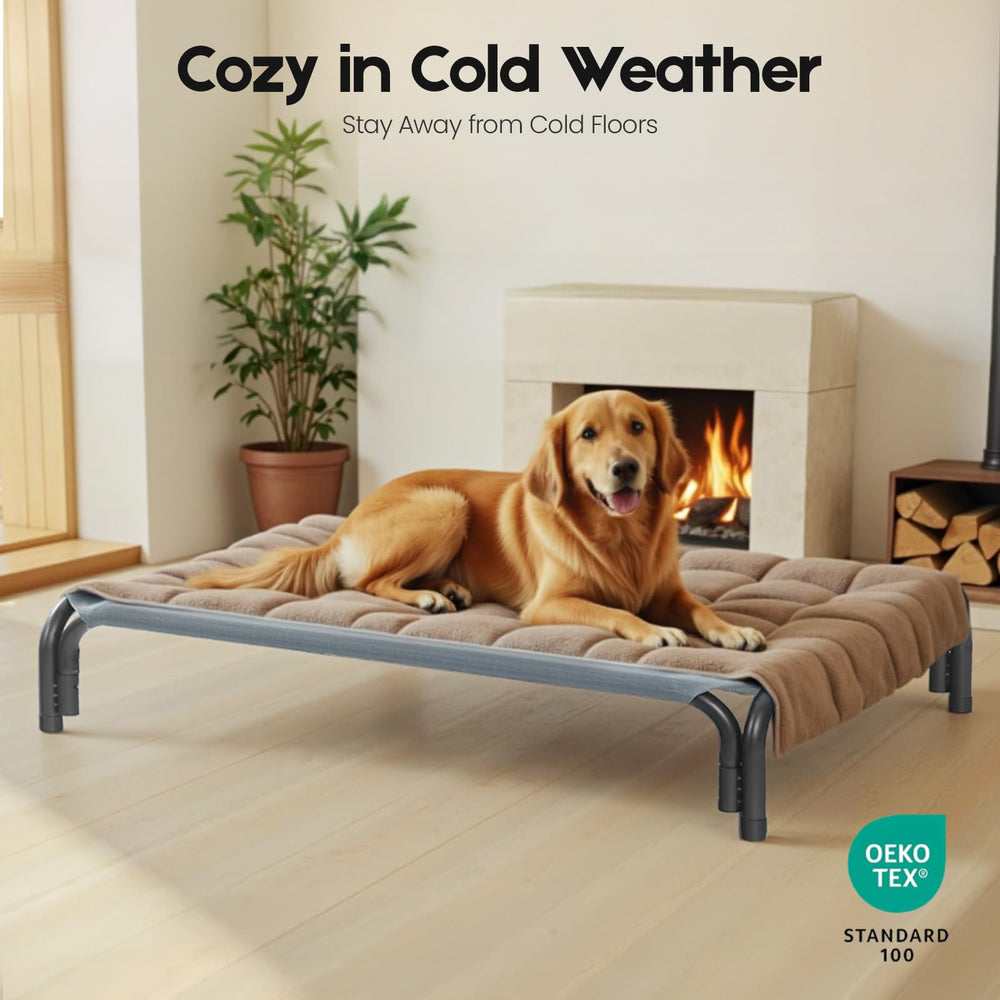 DOPEDIO 43.3-inch bed offers generous lounging space for large dogs