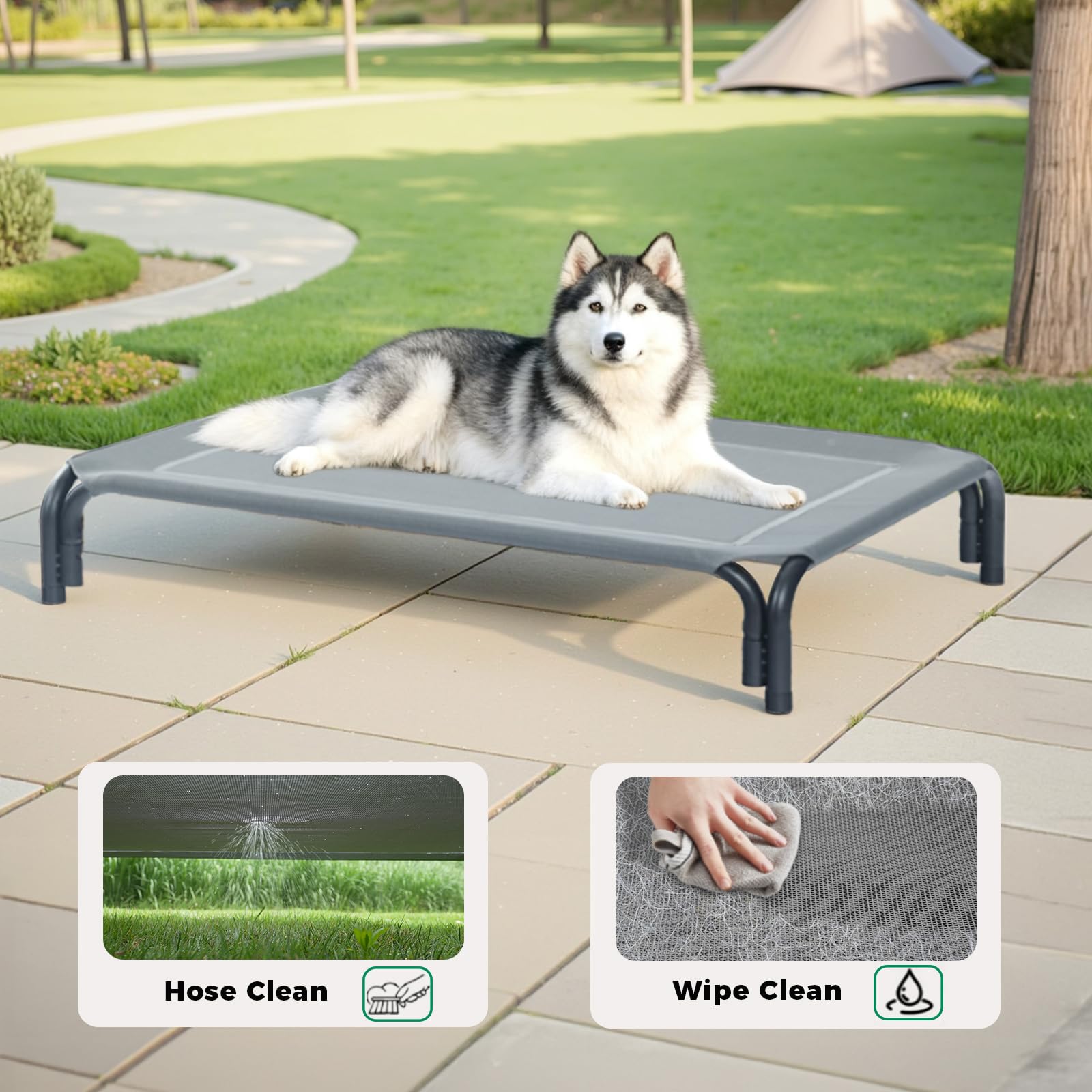 DOPEDIO indoor-outdoor use grey design fits any space