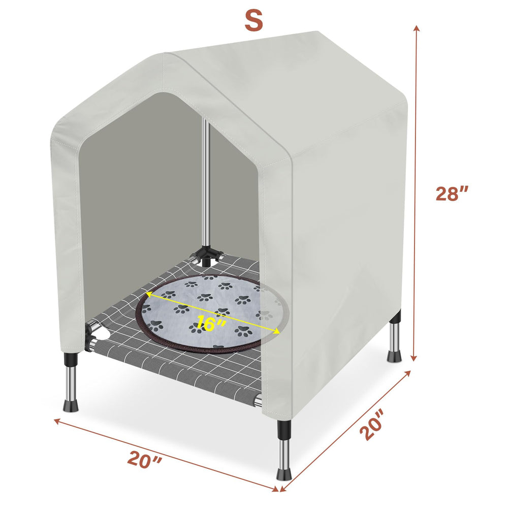 Dopliv timer function on heating pad supports energy-efficient pet comfort.