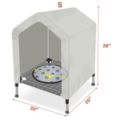 Dopliv timer function on heating pad supports energy-efficient pet comfort.