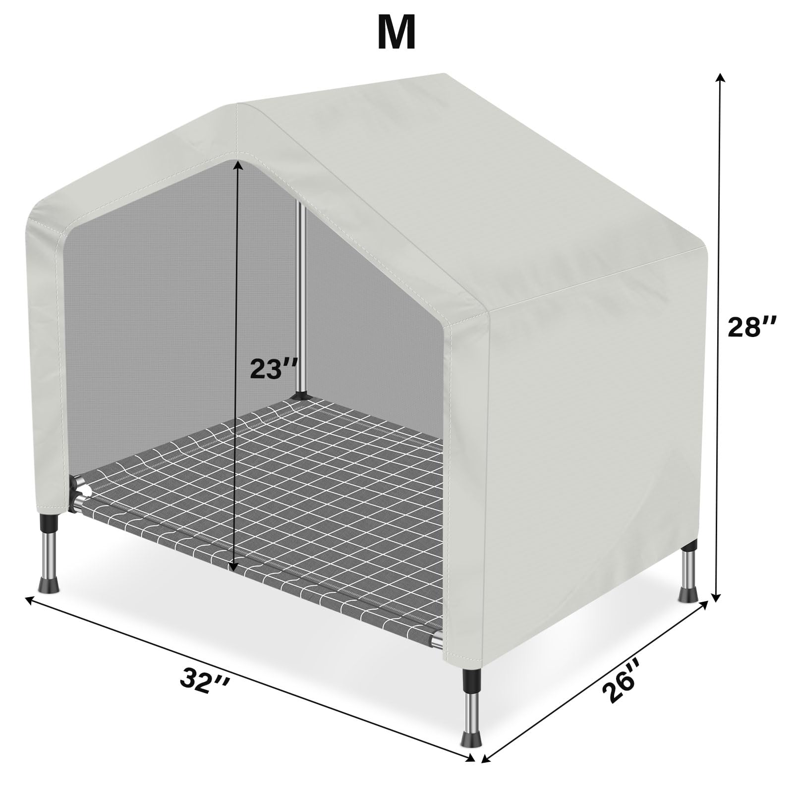 Dopliv multifunctional pet house suits indoor lounging and outdoor play.
