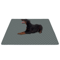 DOPLUSDO washable pee pad laid flat, 48x48, ideal for indoor potty training