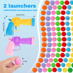 Dorhui battery-free launcher provides simple, safe indoor play for all ages.