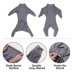 Dotoner dog pajamas long-sleeve design offers cozy coverage for everyday comfort.