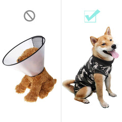 Dotoner dog recovery suit camouflage XXL four-way stretch fabric allows movement.