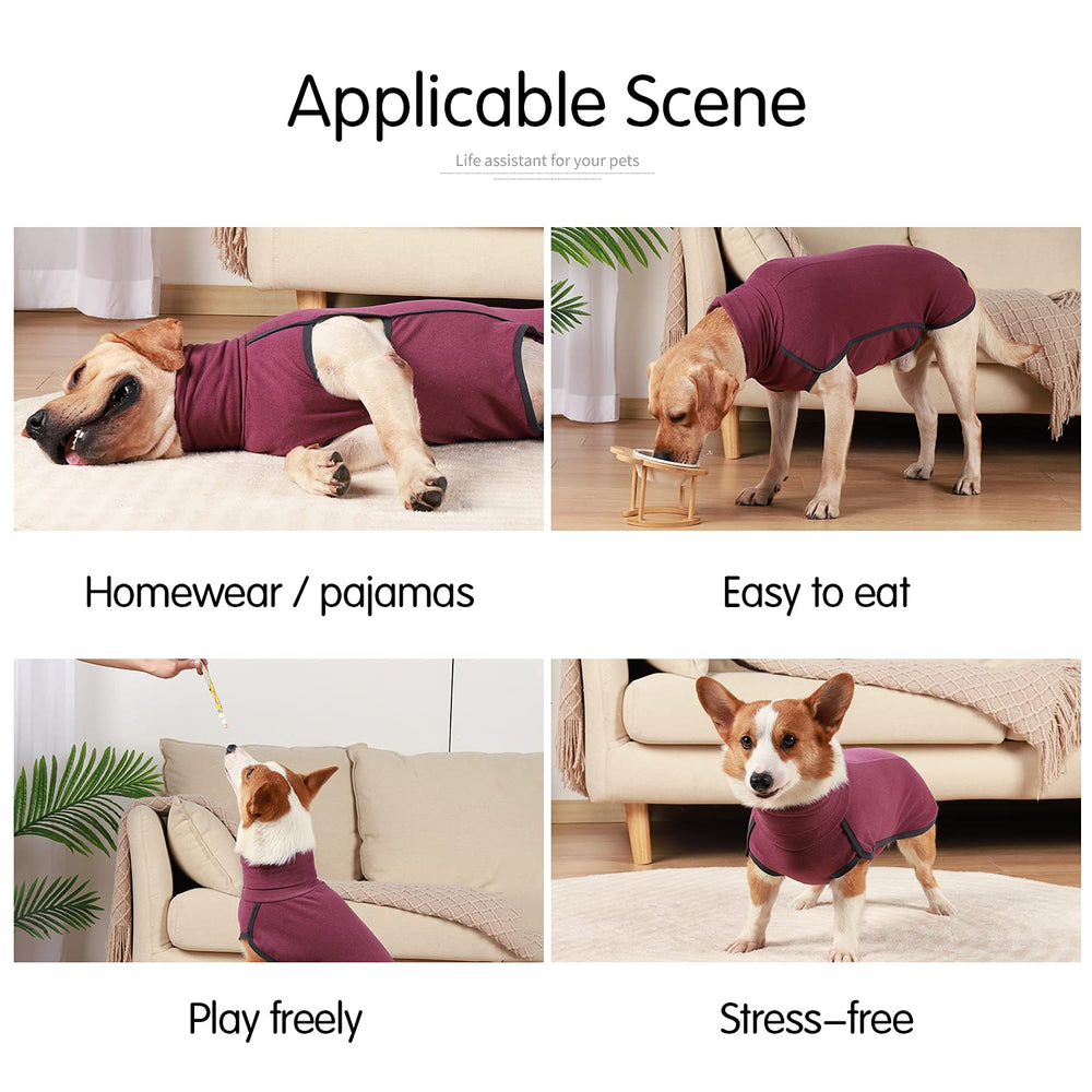 Dotoner dog sweater indoors and outdoors use for versatile wear