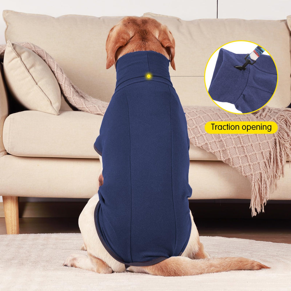 Dotoner-dog-sweater-step-in-closure-easy-on-off ensures quick, comfortable dressing for dogs.