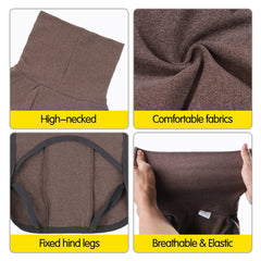Dotoner dog sweater step-in design for easy on/off comfort