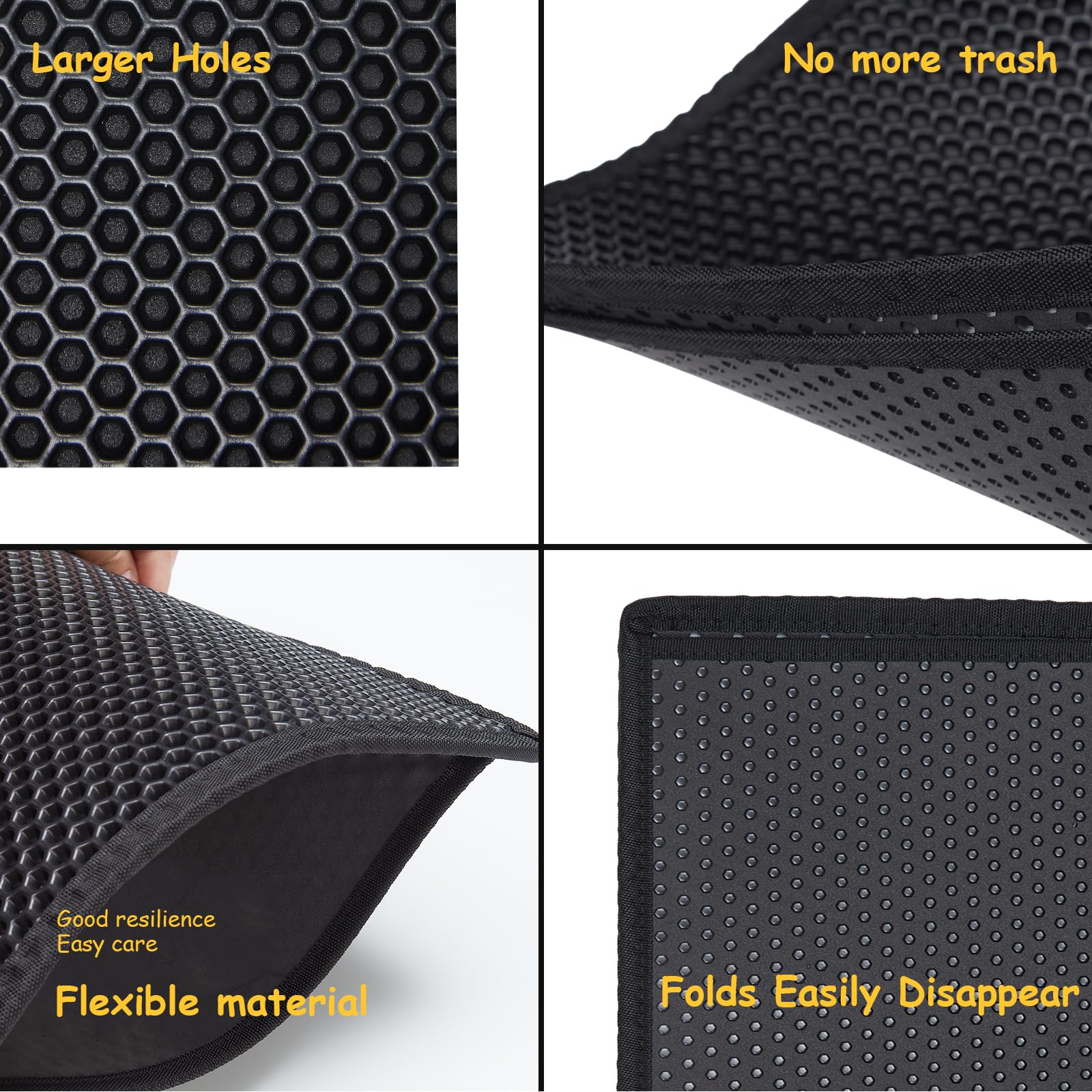 DOTPURFECT Waterproof bottom blocks urine from reaching floors.