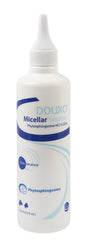 Douxo Micellar Ear Solution bottle for gentle ear cleansing in cats and dogs