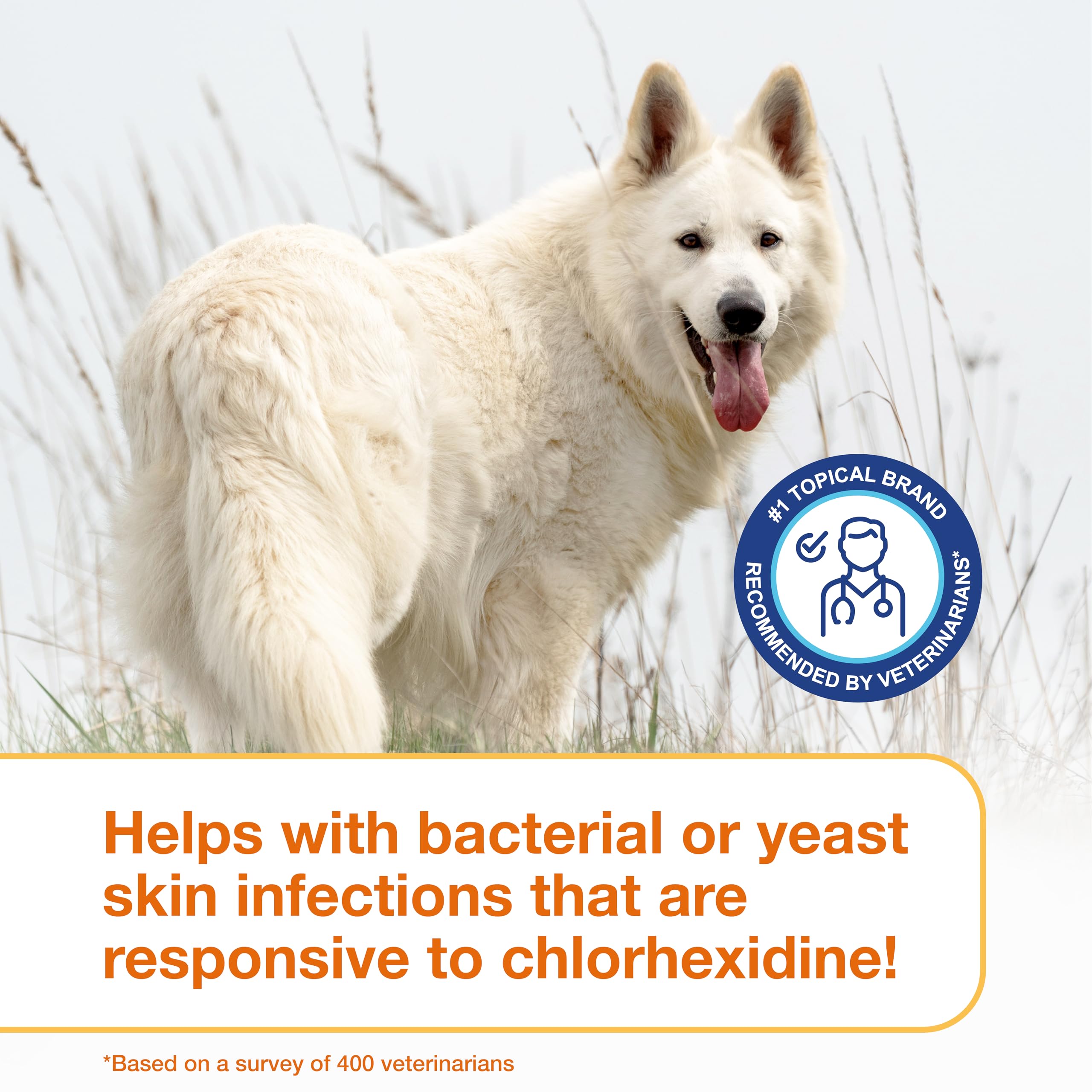 Douxo S3 Pyo Pads used as part of a daily cleansing routine for pets.