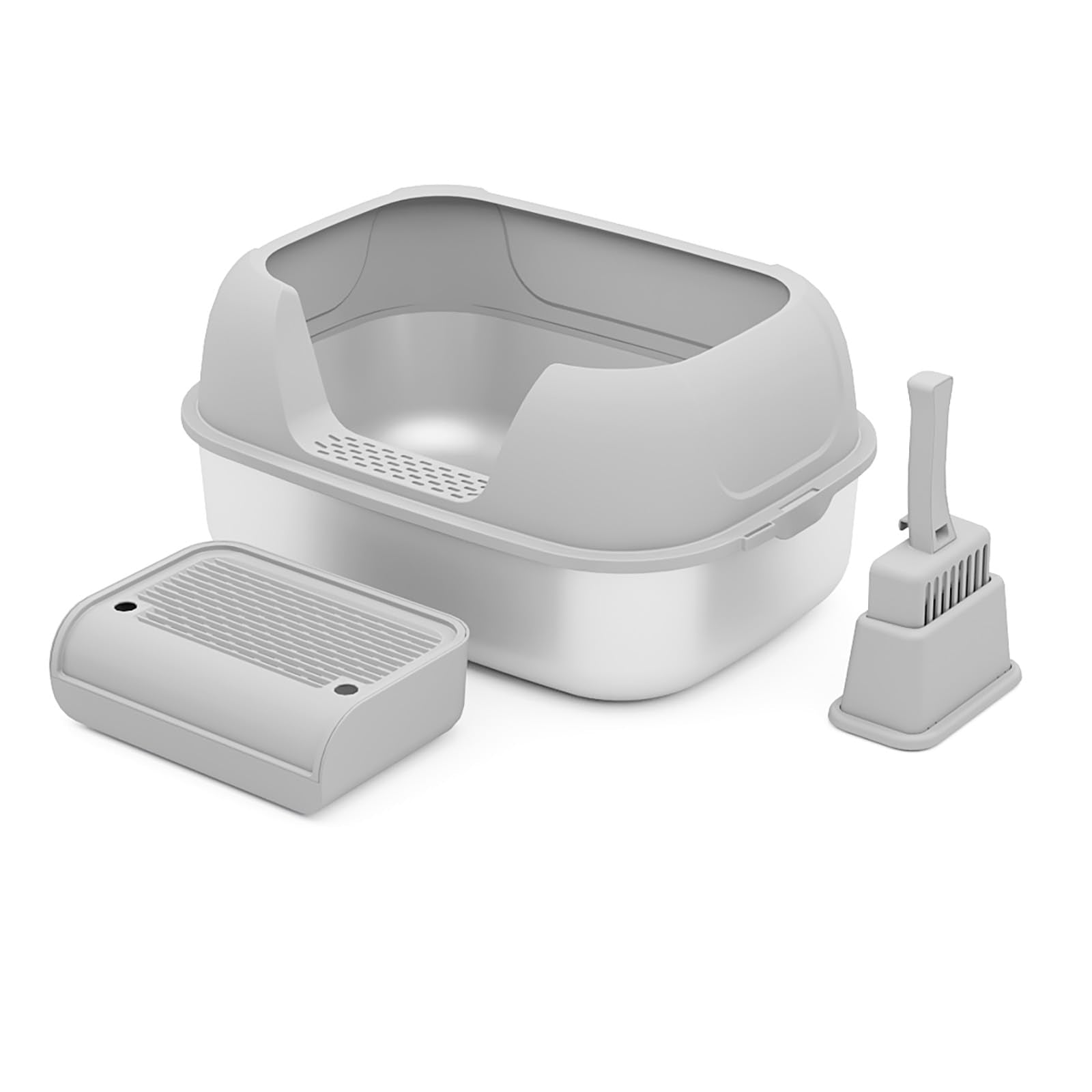 DOWANQO compatible with clumping and clay litter – versatile options