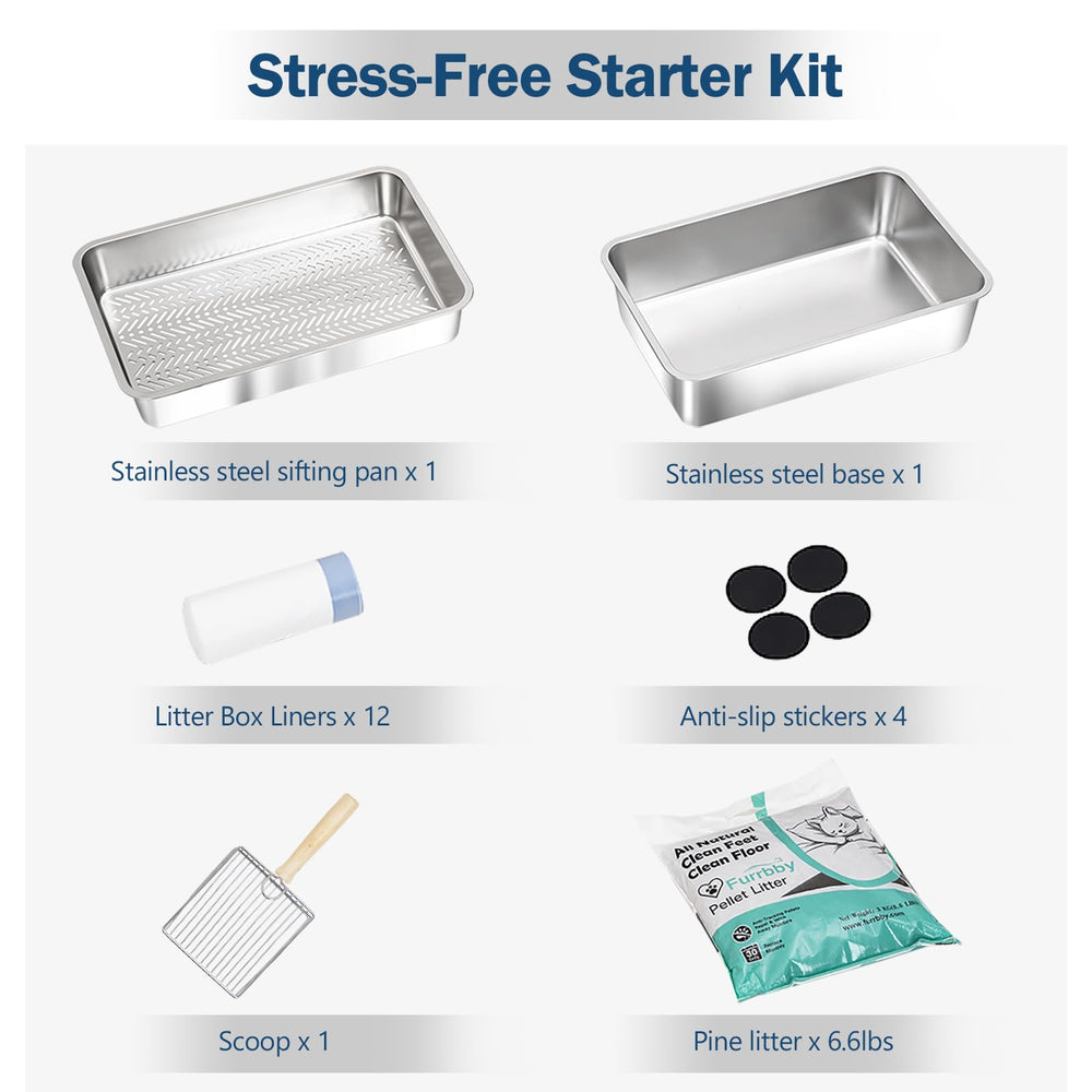Dowanoqo complete-set includes scoop, enclosure, and accessories for easy setup