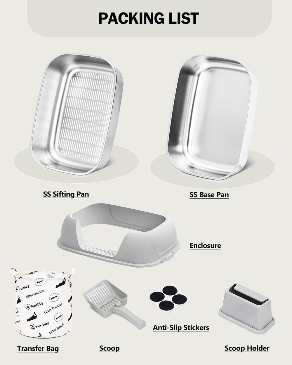 DOWANQO litter recovery platform – stable transfer and clean disposal