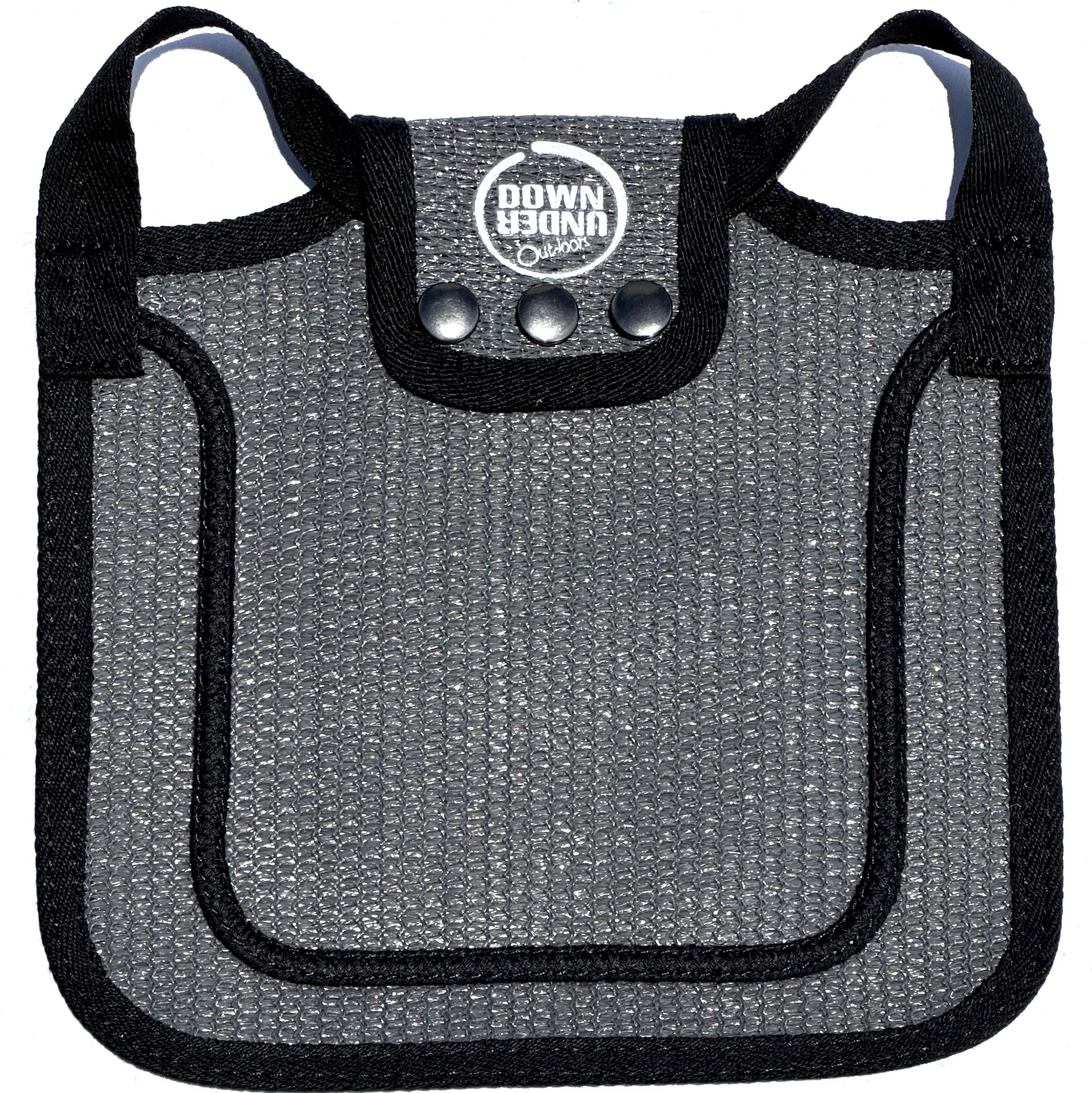 DOWN UNDER OUTDOORS adjustable straps with metal snaps ensure quick, durable fittings