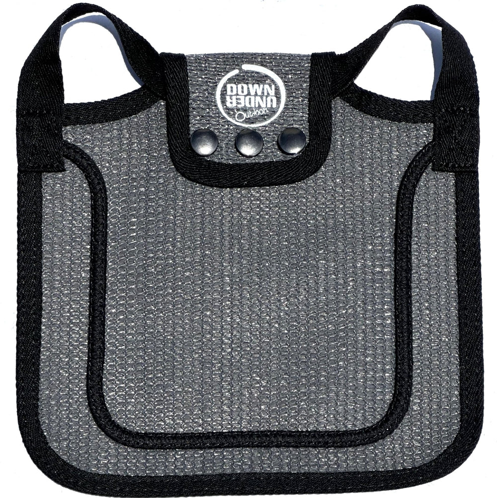 DOWN UNDER OUTDOORS adjustable straps with metal snaps ensure quick, durable fittings