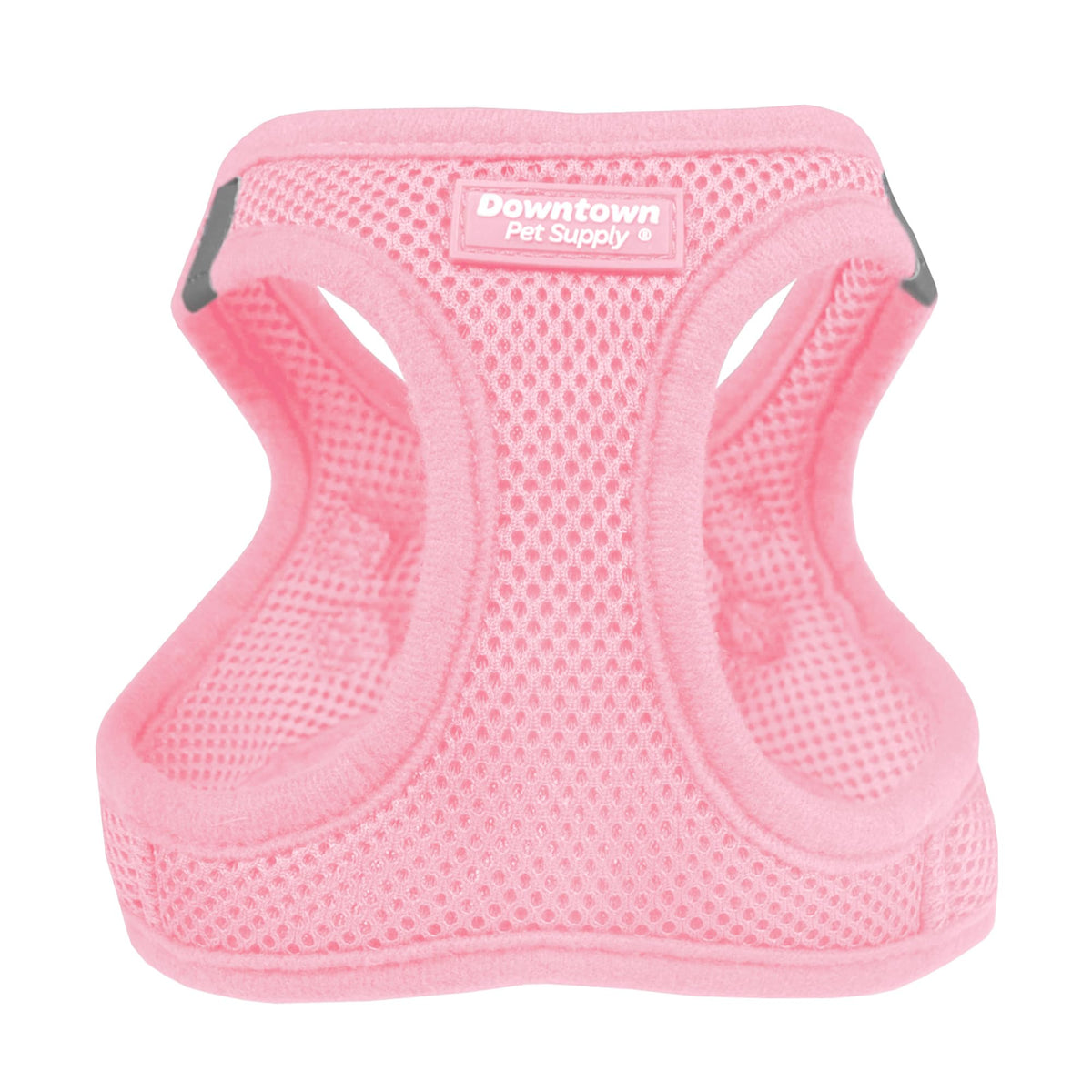 Downtown Pet Supply step-in harness with padded mesh for comfortable daily walks and reflective safety.
