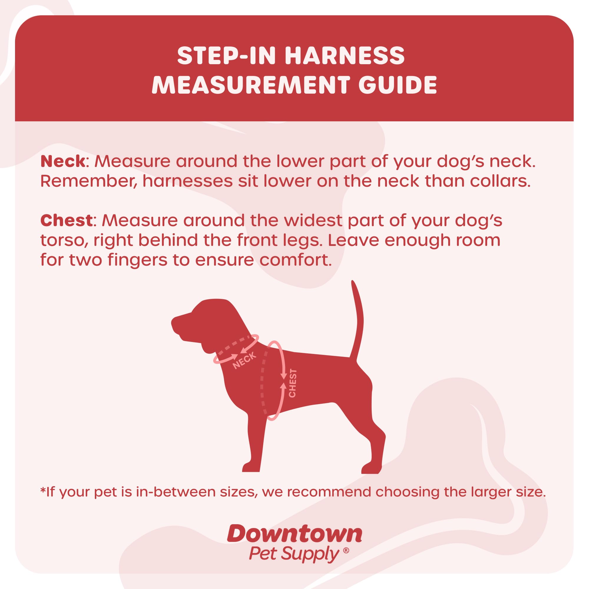 Downtown Pet Supply Step-in Harness with reflective trim improves visibility during evening walks