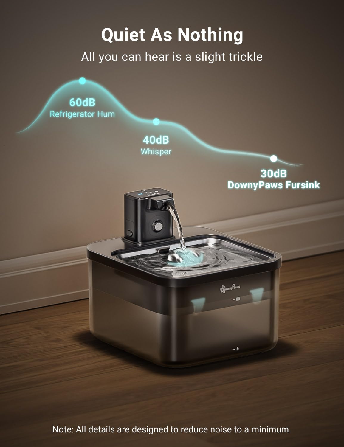 DownyPaws easy-clean-design demonstrates simple disassembly for quick maintenance.